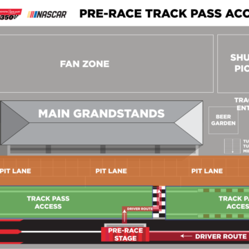 NASCAR Pre-Race Map