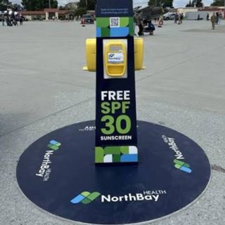 Free Sunscreen Station <span>Presented by NorthBay Health </span>
