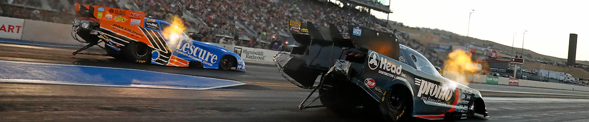 DENSO NHRA Sonoma Nationals Schedule Header