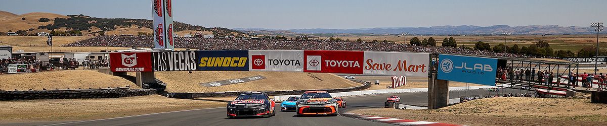 Toyota/Save Mart 350 Schedule Header