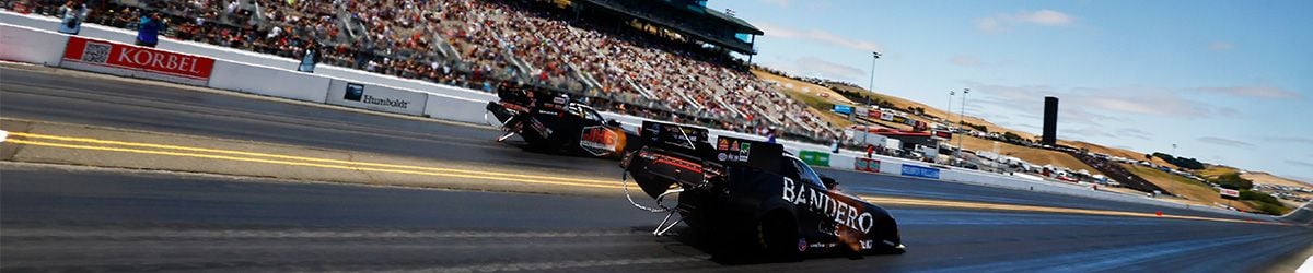 DENSO NHRA Sonoma Nationals Schedule Header