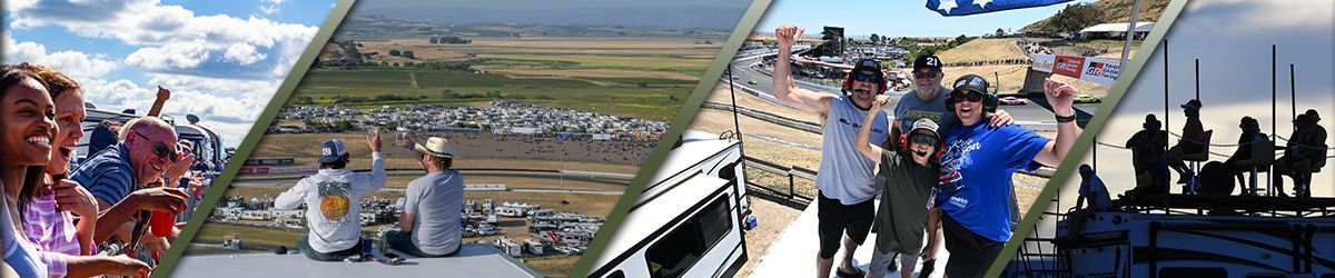 DENSO NHRA Sonoma Nationals Camping Header