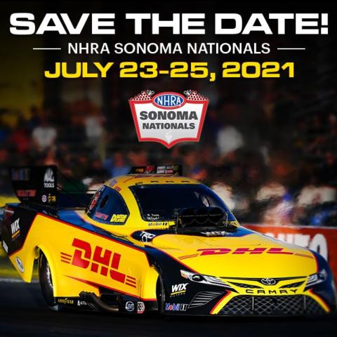 NHRA Date Announcement