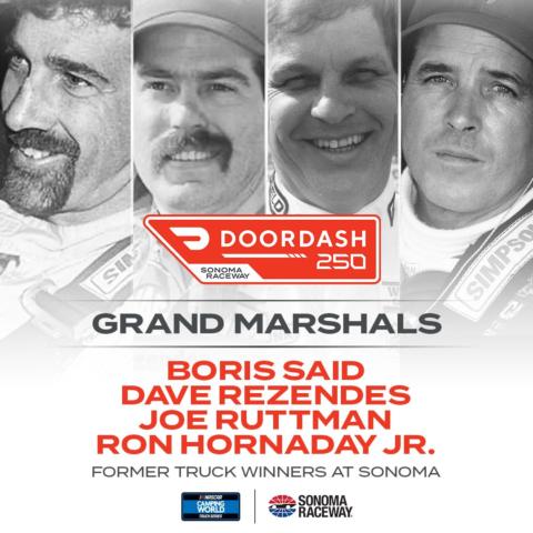 DoorDash 250 Grand Marshals