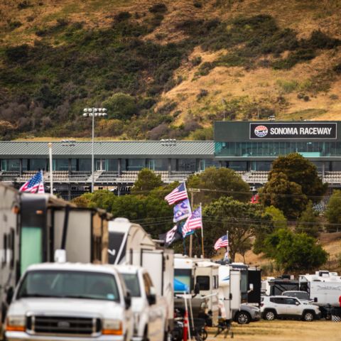 Camping At Sonoma Raceway