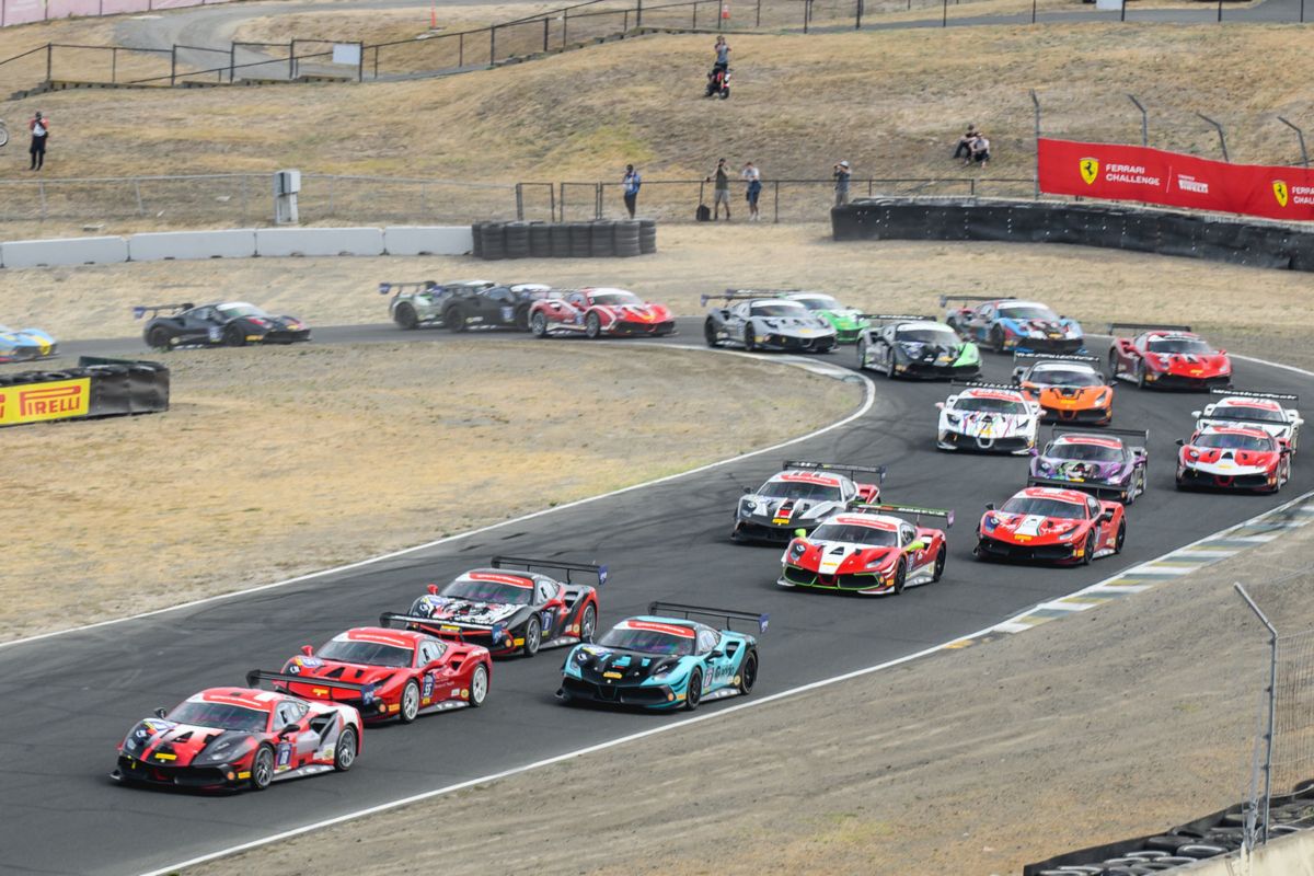 Ferrari Challenge North America Events Sonoma Raceway