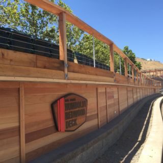 Real. Strong. Humboldt Sawmill Redwood Deck