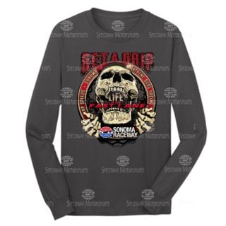 SNA DRAG GET A GRIP L/S TEE Ash