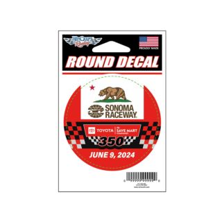 Toyota Save Mart 350 Event Decal