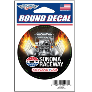 SNA DRAG ROUND DECAL