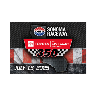 Toyota Save Mart 350 Event Magnet