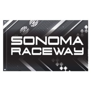 Sonoma Raceway 3x5 Fan Flag