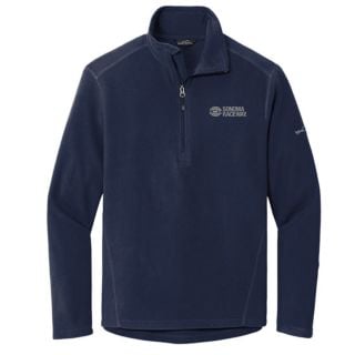 SR Embroidered Mens Quarter Zip