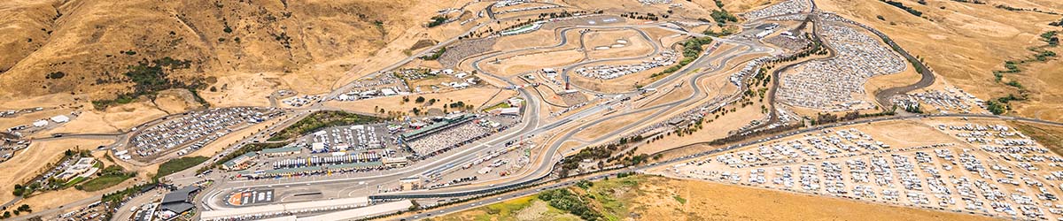 Sonoma Raceway App Header