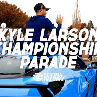 Elk Grove showed up in a big way for two-time Cup Series Champion Kyle Larson.\n\nFans lined the streets to celebrate the hometown hero’s second NASCAR Cup Series championship, and we were there to capture every moment.\n\nCongrats, Kyle. A champion on track and at home.